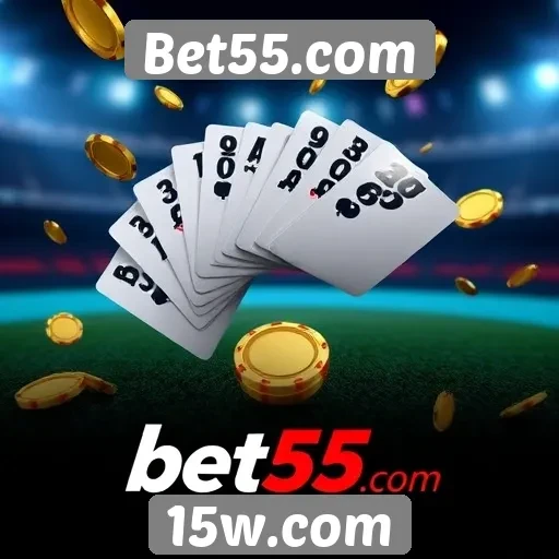 Métodos de pagamento aceitos no Bet55.com